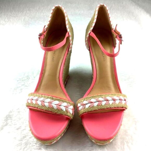ANTONIO MELANI Shoes - ANTONIO MELANI SHARLA ESPODRILLE PLATFORM WEDGE SANDALS